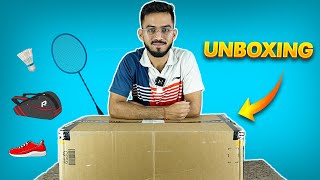 Unboxing Badminton Product