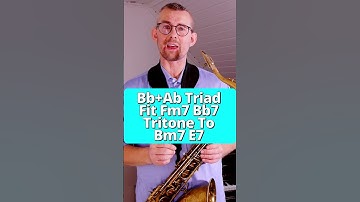 How Michael Brecker inspired Triad Pairs gives you a Modern Jazz Sound