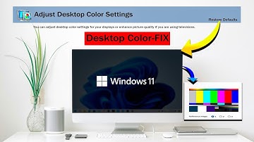How to Restore Default Color Settings in Windows 11 | Display Color | Restore Default