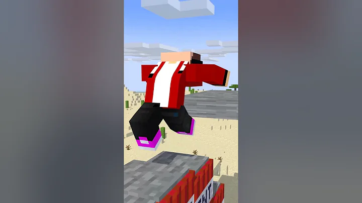 JJ TNT RUN #maizen #minecraft #shorts