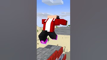 JJ TNT RUN #maizen #minecraft #shorts