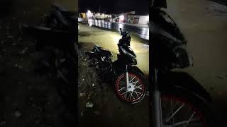 Motor Beat Pindah Jalur Akibat Serempet Mobil Pribadi