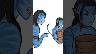 Older, Middle and younger child #avatarthewayofwater #avatar2 #digitalart #jakesully #avatar