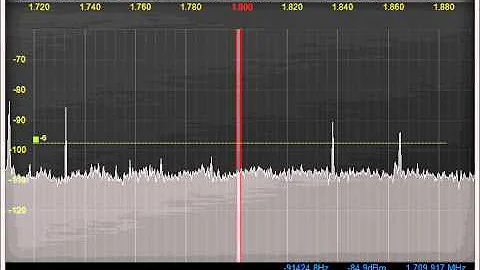 Wideband Radio Frequency Interference, centered on 160M amateur radio band