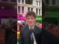 Ethan Slater on working with an A-list Wicked cast, and the most memorable set moment.