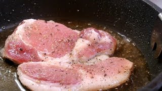 Simple Garlic Pork Saute