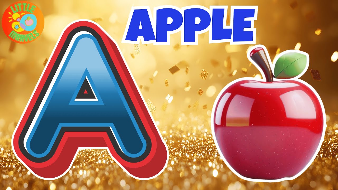 🍎✨A A Apple : ABC Phonics Song | 5 Little Ducks 🐥 and ABCD Song