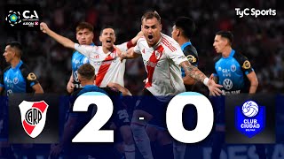 Thumbnail for River 2 - 0 Ciudad de Bolívar | Copa Argentina 2025 | 32avos de final