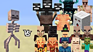 Epic Minecraft Battle:leaplib takes on all mobs #minecraft #viral #trending