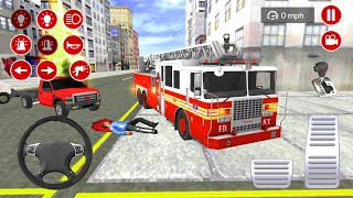 Fire Truck Game 911 Emergency Rescue Games – Best Android Gameplay screenshot 4
