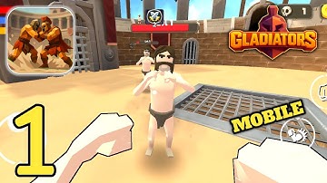 Gladiator Simulator: Arena War - Gameplay Walkthrough (Android,IOS) Part 1
