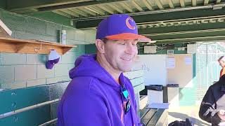 Erik Bakich on first day of practice