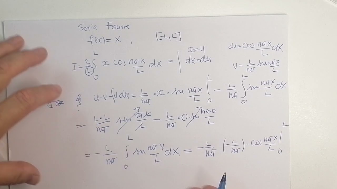 327. Seria Fourier. Zgjerimi i funksionit f(x)=x sipas kosinuseve. Llogaritja e integralit