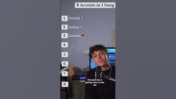 Thumbnail of 8 accents in 1 song | credits: @levent.geiger