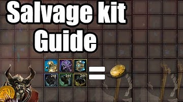 Guild Wars 2 Guide - How to use the unlimited salvage kits