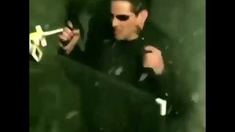 The matrix fail scene