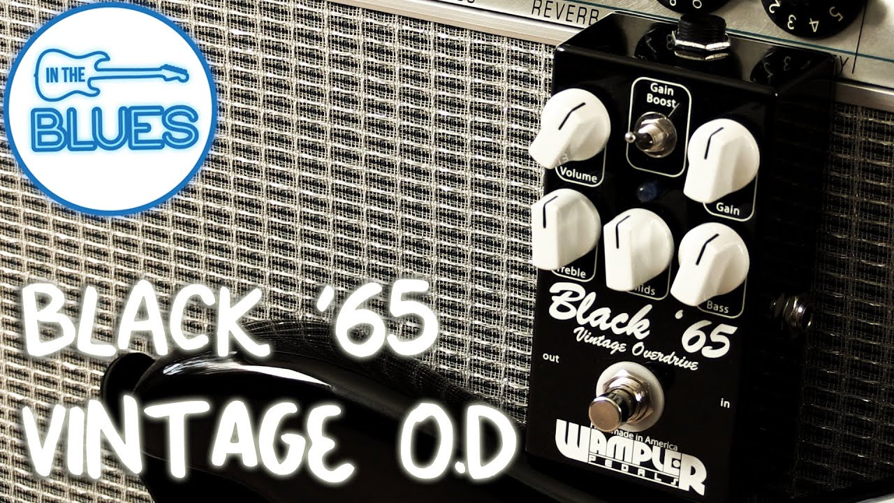 Wampler 65 Black Vintage Overdrive Pedal