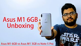 Asus Zenfone Max Pro M1 6GB Unboxing, , Camera Samples and Comparison with Redmi Note 5 Pro