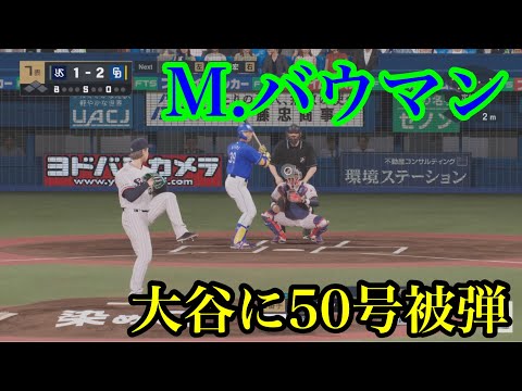 東京ヤクルトスワローズ 新外国人 マイク・バウマン(ボウマン)再現【プロスピ2024】