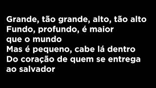 O AMOR DO NOSSO DEUS LETRA
