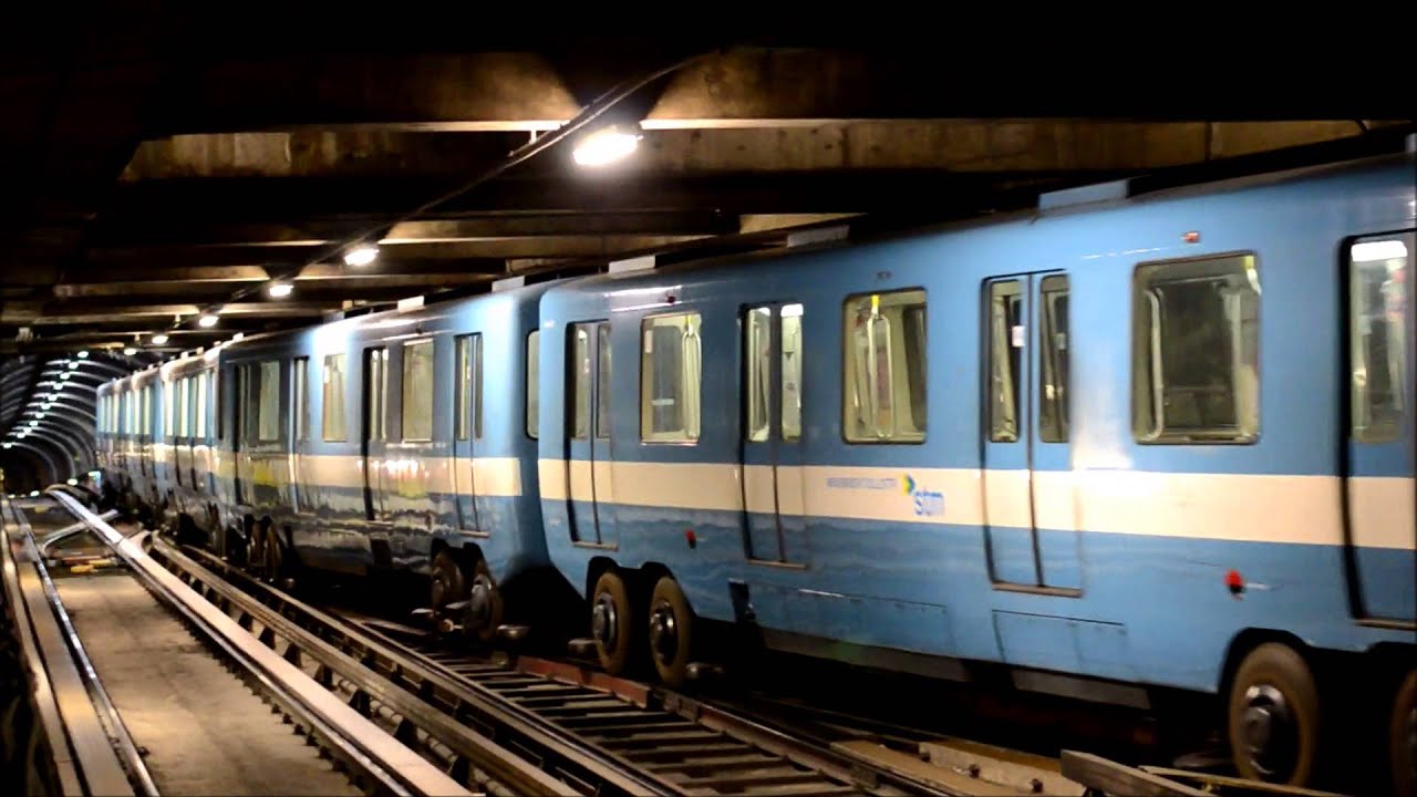 Nova Express - MR-63 Line Switching at Berri-UQAM Station! (Full HD)