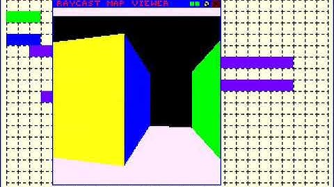 GPGUI 3 - Raycast Map Editor  - 2 - Canvas grid