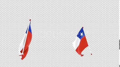 Flag Transition - Chile | Motion Graphics - Envato elements