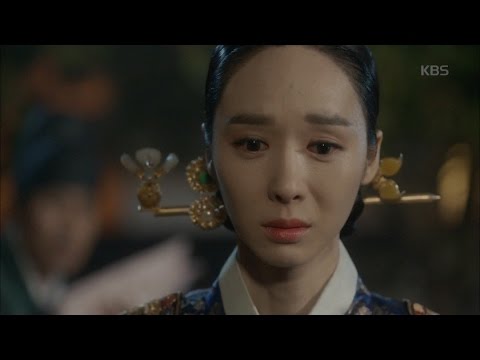 Love in the Moonlight - Han Soo-yeon, 'hesitates' at the cry of the child she gave birth to. 10/1...