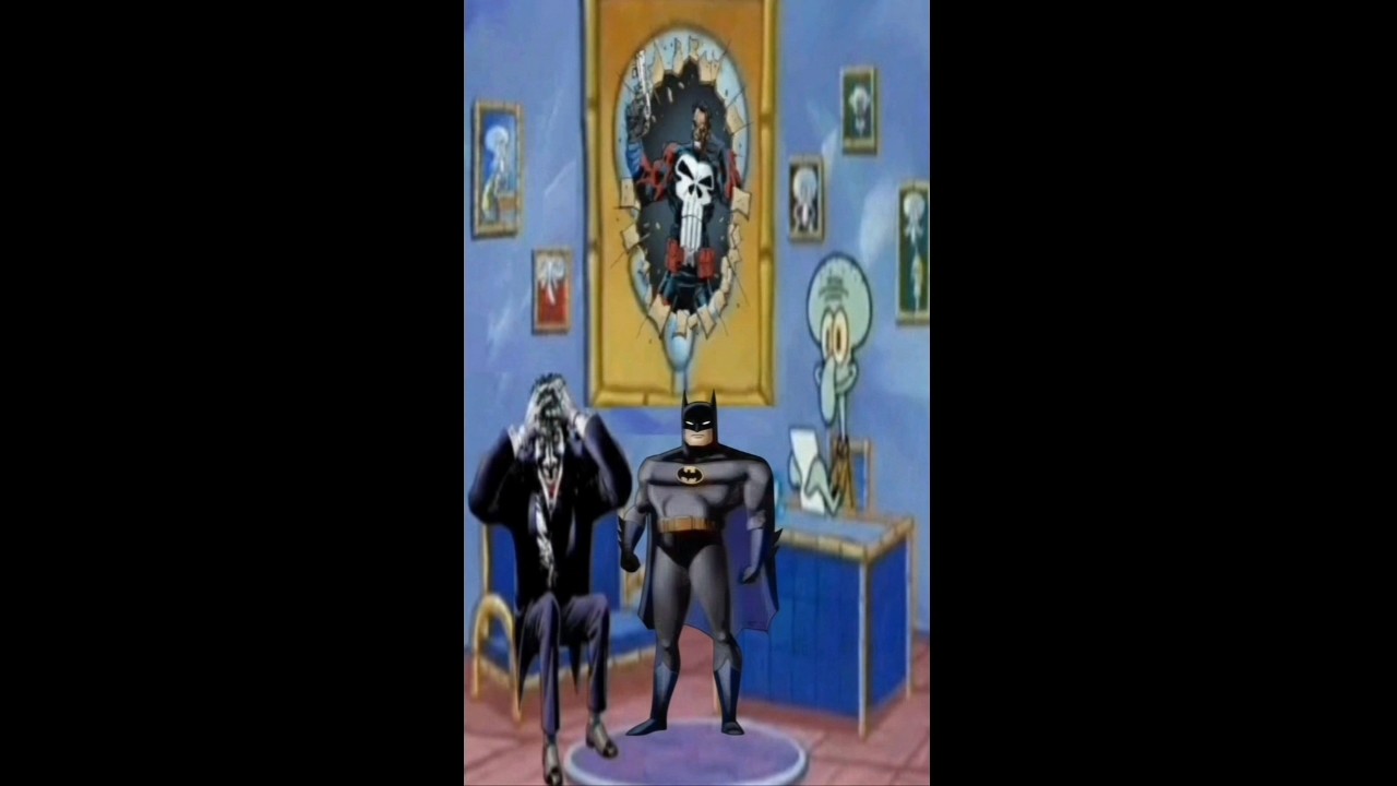 Batman stops Punisher from sending Joker to Jesus #shorts #batman #punisher