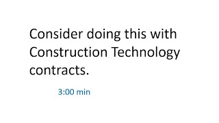 YES...you can do this with your Construction Technology Contracts screenshot 5