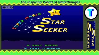 Super Mario Star Seeker 100% Full Game Walkthrough no Deaths