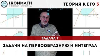 картинка: Теория к ЕГЭ 3 | Задачи на первообразную и интеграл в профильном ЕГЭ