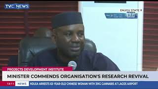 Minister Commends Projects Development Institute For Research Revival