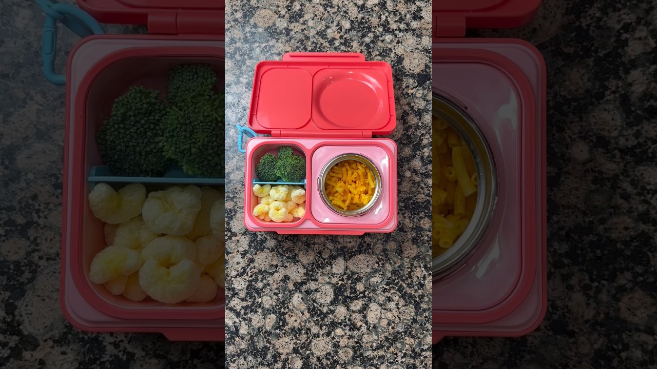 Использую *НОВЫЙ* OmieBox UP для упаковки обеда сегодня! #шорты #ланчбокс #детскаяеда