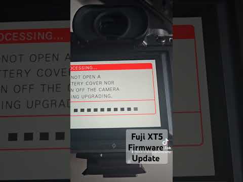 How to update your Fuji Firmware XT5 4.00