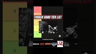 Thrash band tier list #thrashmetal #thrashmetal #thrasher