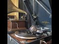 新橋 喜代三 ♪明治一代女の唄♪ 1935年 . Columbia Model No G ー 241 phonograph