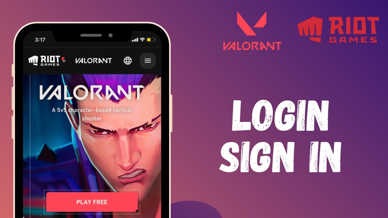 How to Login to Valorant Account 2021 l Sign In Riot Games YouTube