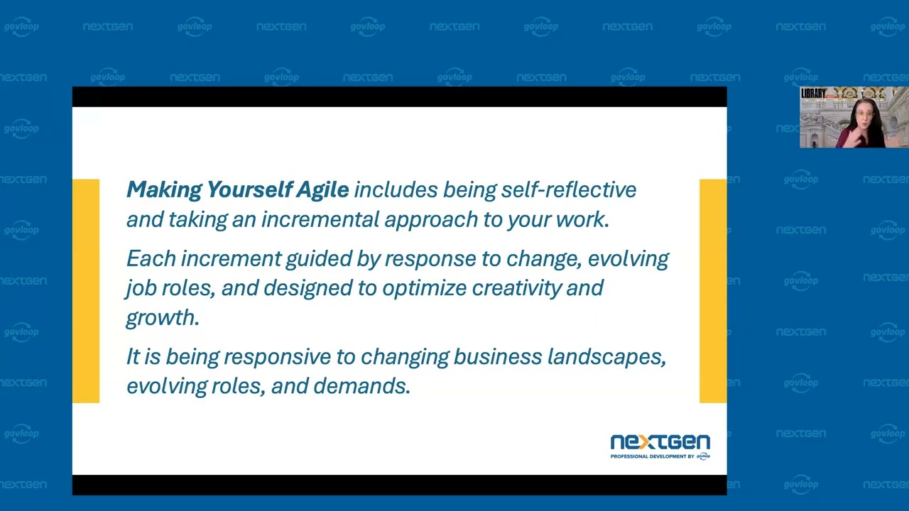 NextGen Summit Oct. 2025 Make Yourself Agile