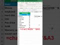 How to add bullet points in excel