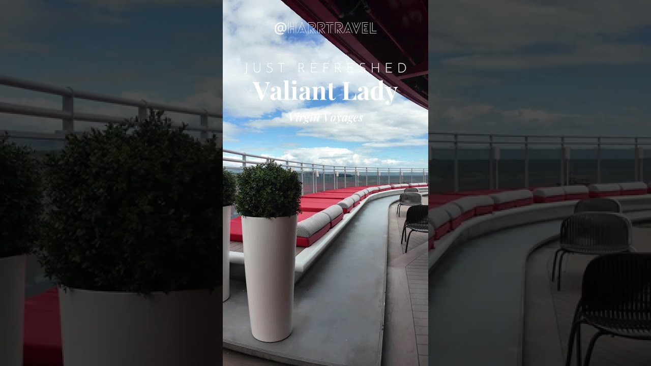 Virgin Voyages Valiant Lady looking better than ever!