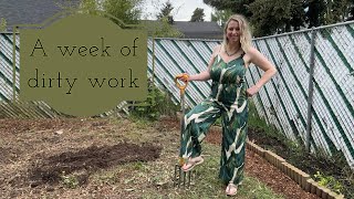 Sunday morning garden tour and weekly catchup