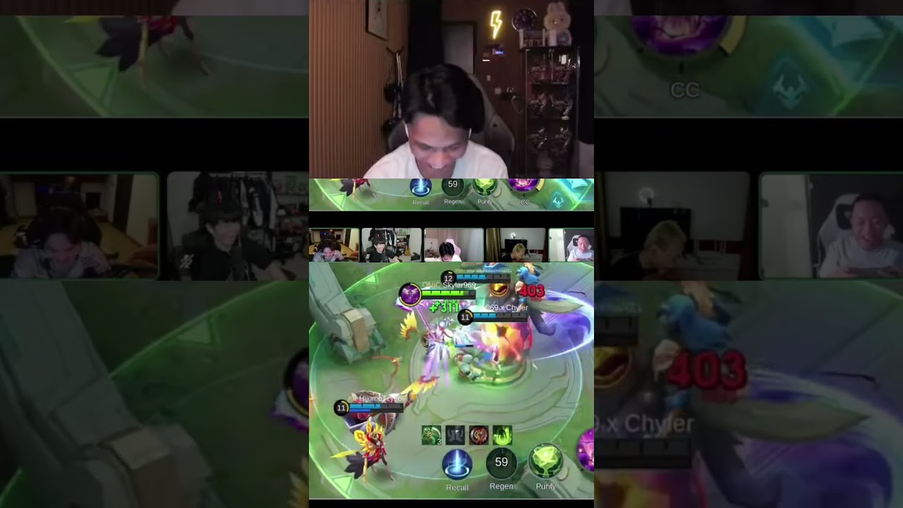 keseruan party anomali saat live streaming 😂😂 