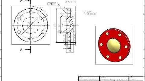 Siemens NX ,Drawing Cylinder Head through Siemens NX