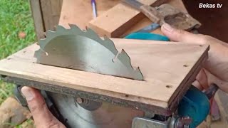 Circular Saw Hacks//Woodworking Tools Hacks//replace circular saw base