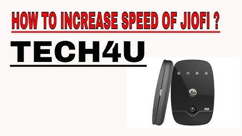 HOW TO INCREASE SPEED OF JIOFI, IN 2 MINUTES BY APN TRICK....100%