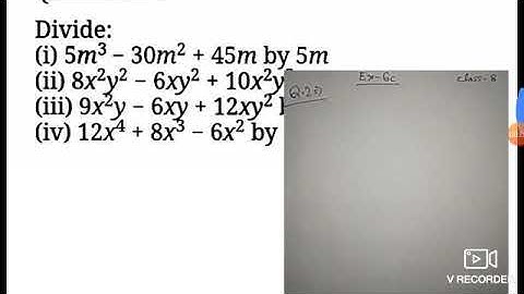 Operations on Algebraic Expressions| Class 8 Exercise 6C Question 2| RS Aggarwal| Skant Classes