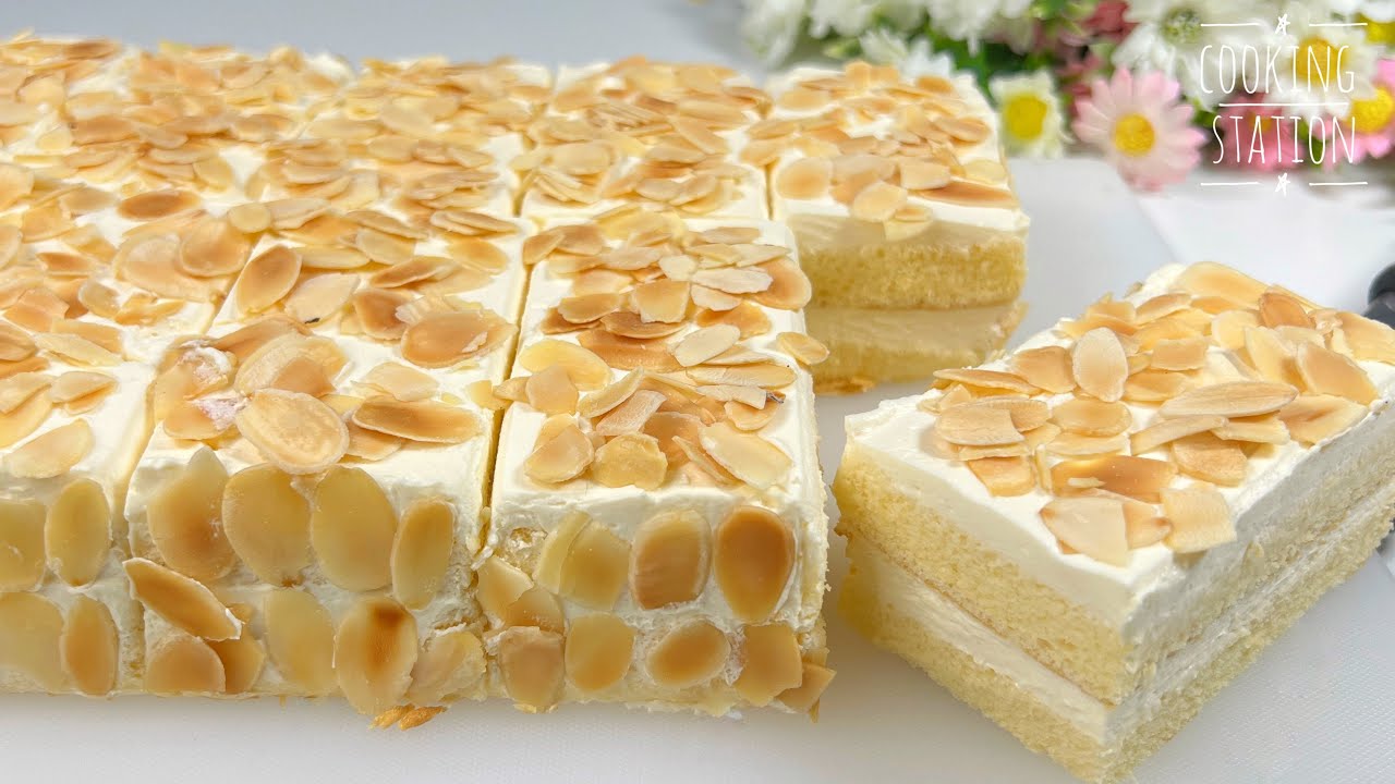 Вкусный рецепт ванильного торта с заварным кремом из взбитых сливок