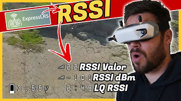 🔶ELRS y RSSI [Configuración Emisora y OSD]🔶 [ PRUEBA DISTANCIA ]  RSSI Valor, RSSI dBm, LQ RSSI