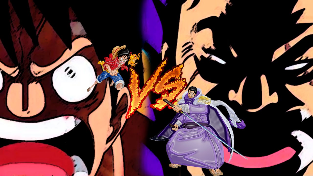 Fujitora vs Luffy AMV Courtesy Call YouTube